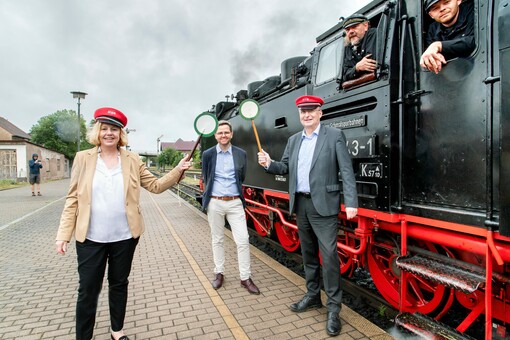 Harzer Schmalspurbahn in Nordhausen