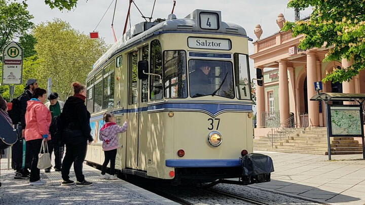 Alte Straßenbahn