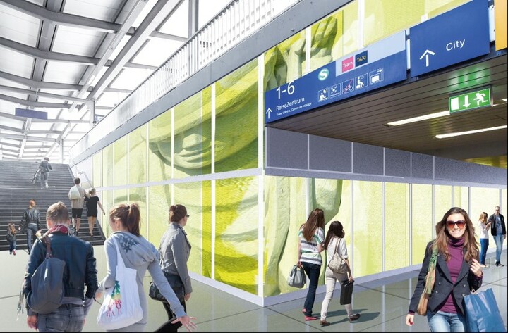 Magdeburg Hbf - Visualisierung